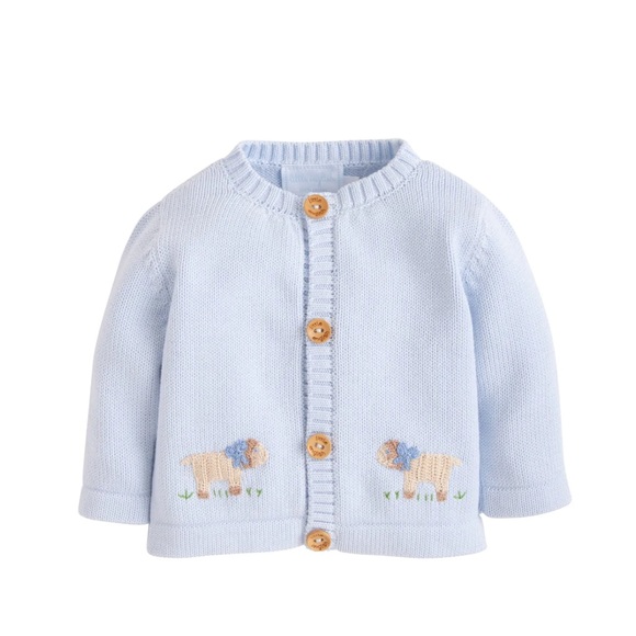 Little English Other - NWOT Little English | Boy Sheep Crochet Sweater